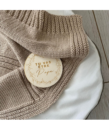 Médaillon annonce grossesse