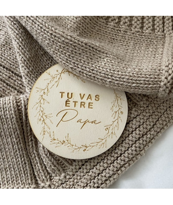 Médaillon annonce grossesse