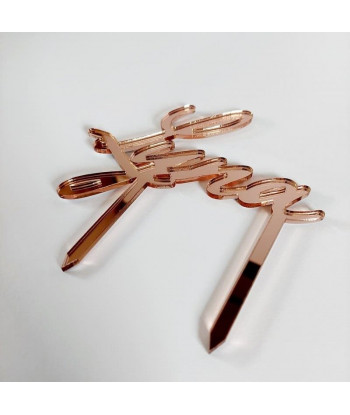 Cake topper prénom - personnalisable