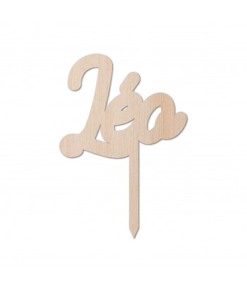 Cake topper prénom - personnalisable