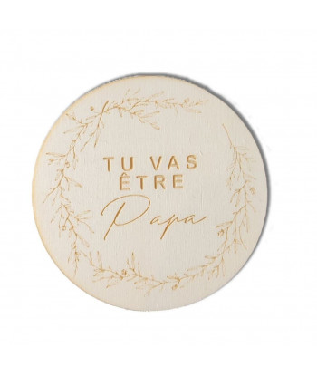 Médaillon annonce grossesse