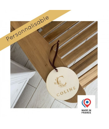 Initial fleuri personnalisable