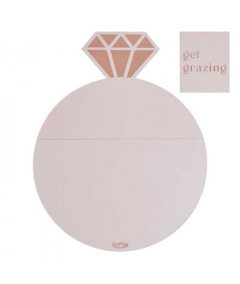 Planche apro EVJF en forme de bague