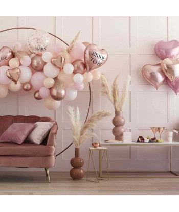 Bouquet de ballons EVJF - rose gold