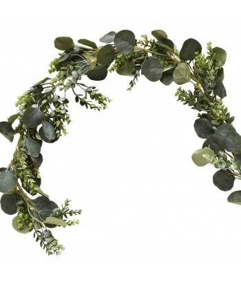 Guirlande de feuillage artificielle avec lumières