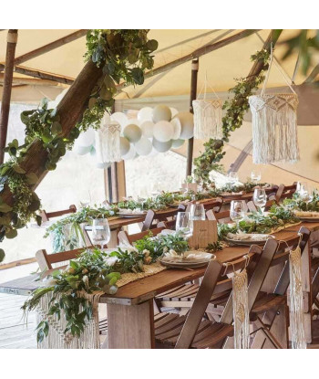 Guirlande de feuillage artificielle avec lumières