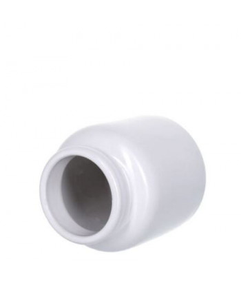 Petit vase en grès blanc