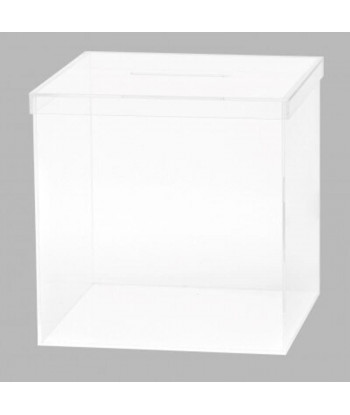 Urne transparente personnalisable