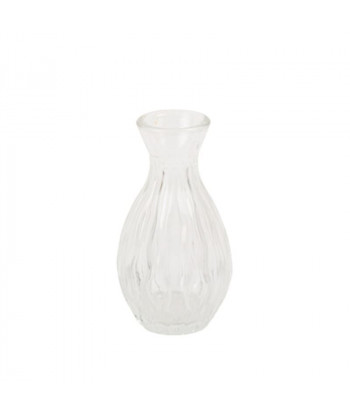 Vase romantique en verre transparent