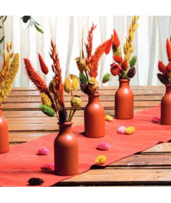 Vase en céramique terracotta