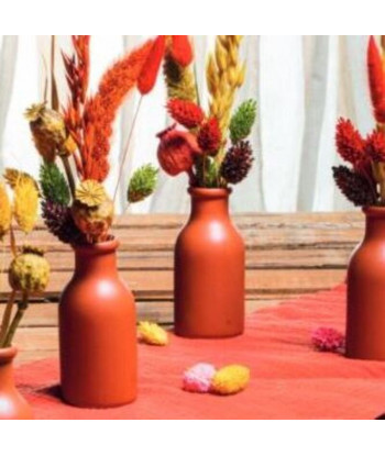 Vase en céramique terracotta