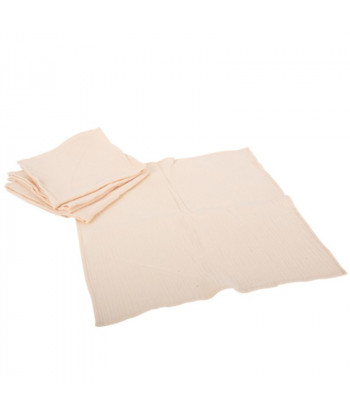 Lot de 4 serviettes gaze de coton blush