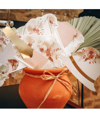 Kit Photobooth blanc, terracotta et blush