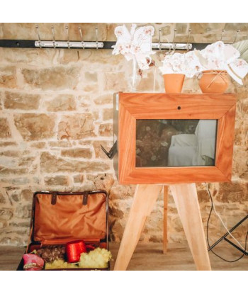 Kit Photobooth blanc, terracotta et blush