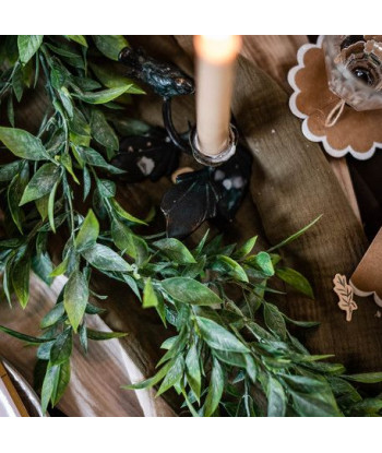 Guirlande de feuilles de saule pleureur