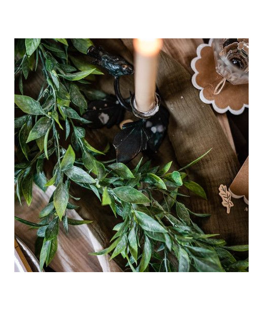 Guirlande de feuilles de saule pleureur