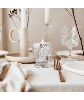 Photophores vintage argent x4