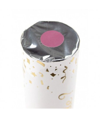 Canon à confettis gender reveal - rose