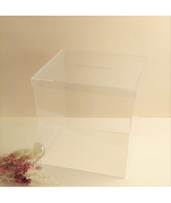 Urne transparente personnalisable