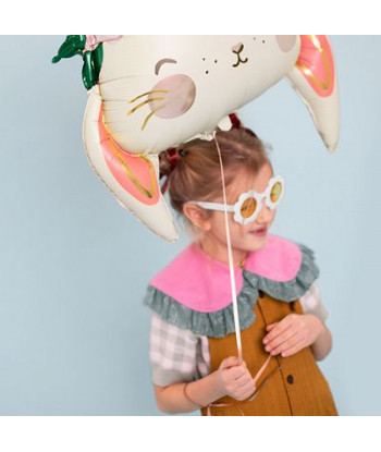 Lunettes EVJF de soleil pâquerettes