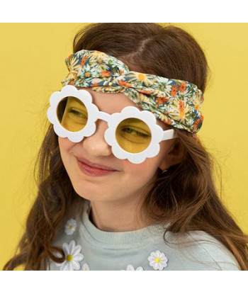 Lunettes EVJF de soleil pâquerettes