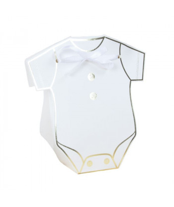 Boites pour cadeaux d’invités - body x8