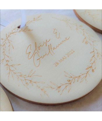 Cercle fleuri personnalisé