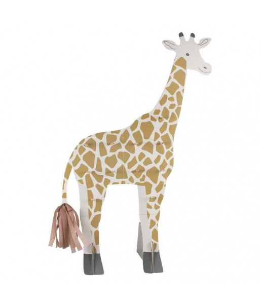 Support à beignets girafe anniversaire jungle