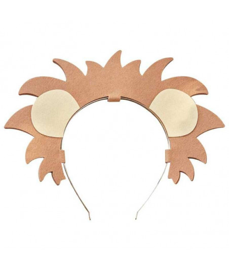 Déguisement anniversaire jungle serre-tête lion