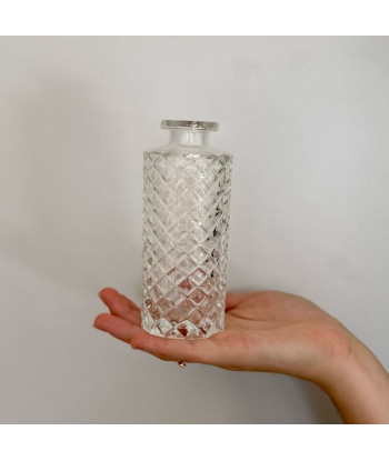 Vase bouteille style brocante