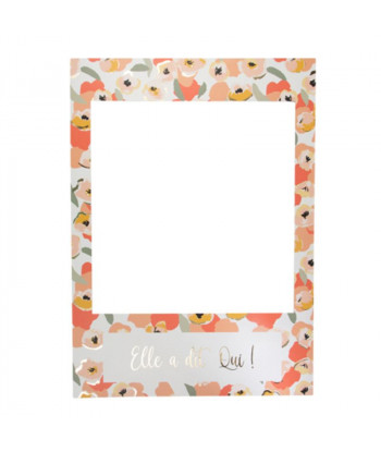 Cadre photobooth "elle a dit oui" EVJF