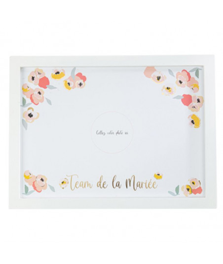 Cadre souvenir "team de la mariée"