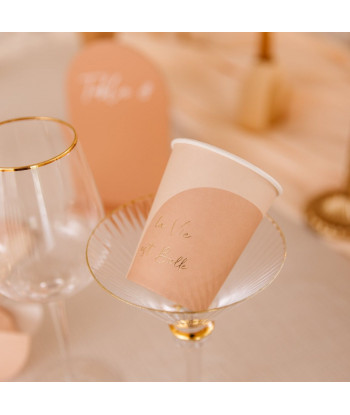 Gobelets minimalistes La Vie est Belle