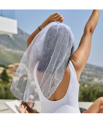 Serre-tête EVJF Bride To Be avec voile