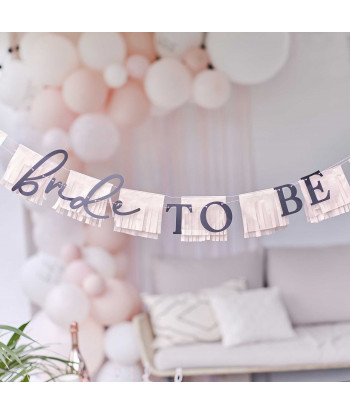 Arche de ballons EVJF Rose et Rose Gold