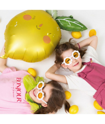 Lunettes EVJF de soleil pâquerettes