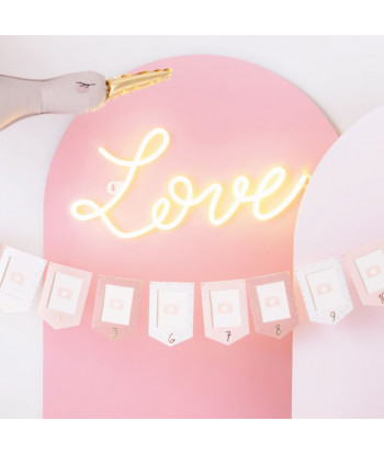 Néon led LOVE - blanc