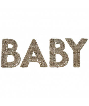 Décoration chambre bébé en osier