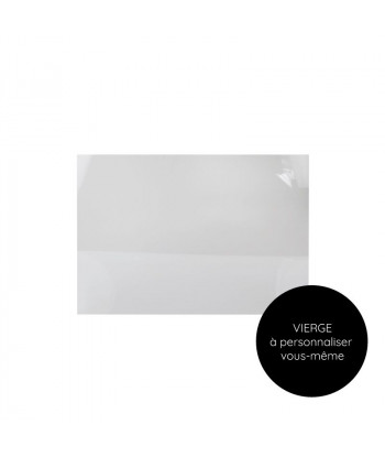 Panneau en acrylique transparent personnalisable