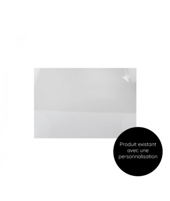 Panneau en acrylique transparent personnalisable