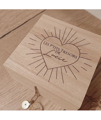 Boite personnalisable en bois