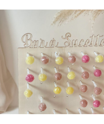 Présentoir bar à sucettes