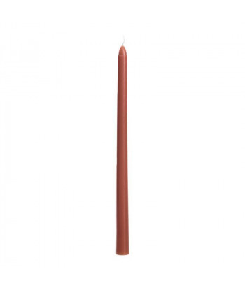 Set de deux bougies terracotta