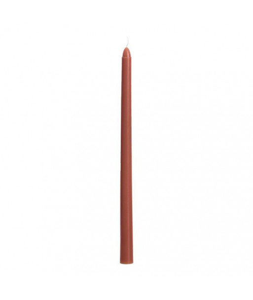 Set de deux bougies terracotta