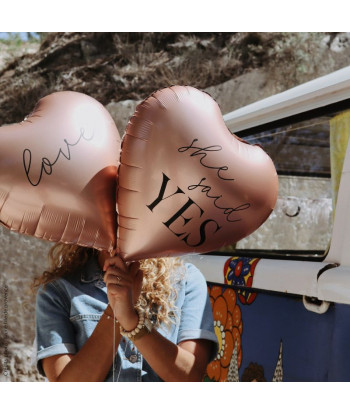Bouquet de ballons EVJF - rose gold