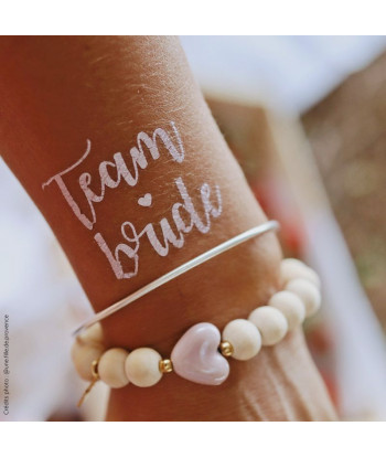 Tatouages temporaires EVJF - rose gold