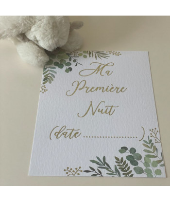 Cartes première année de bébé