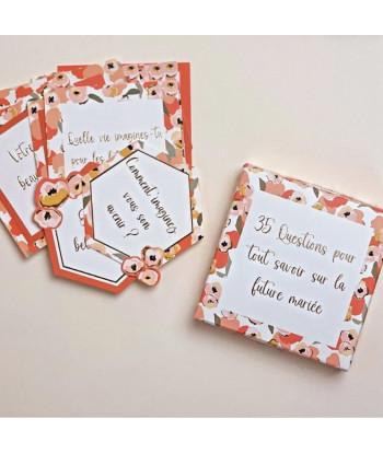 Jeu de carte EVJF "team de la mariée"