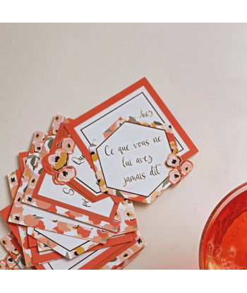 Jeu de carte EVJF "team de la mariée"