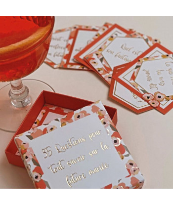 Jeu de carte EVJF "team de la mariée"